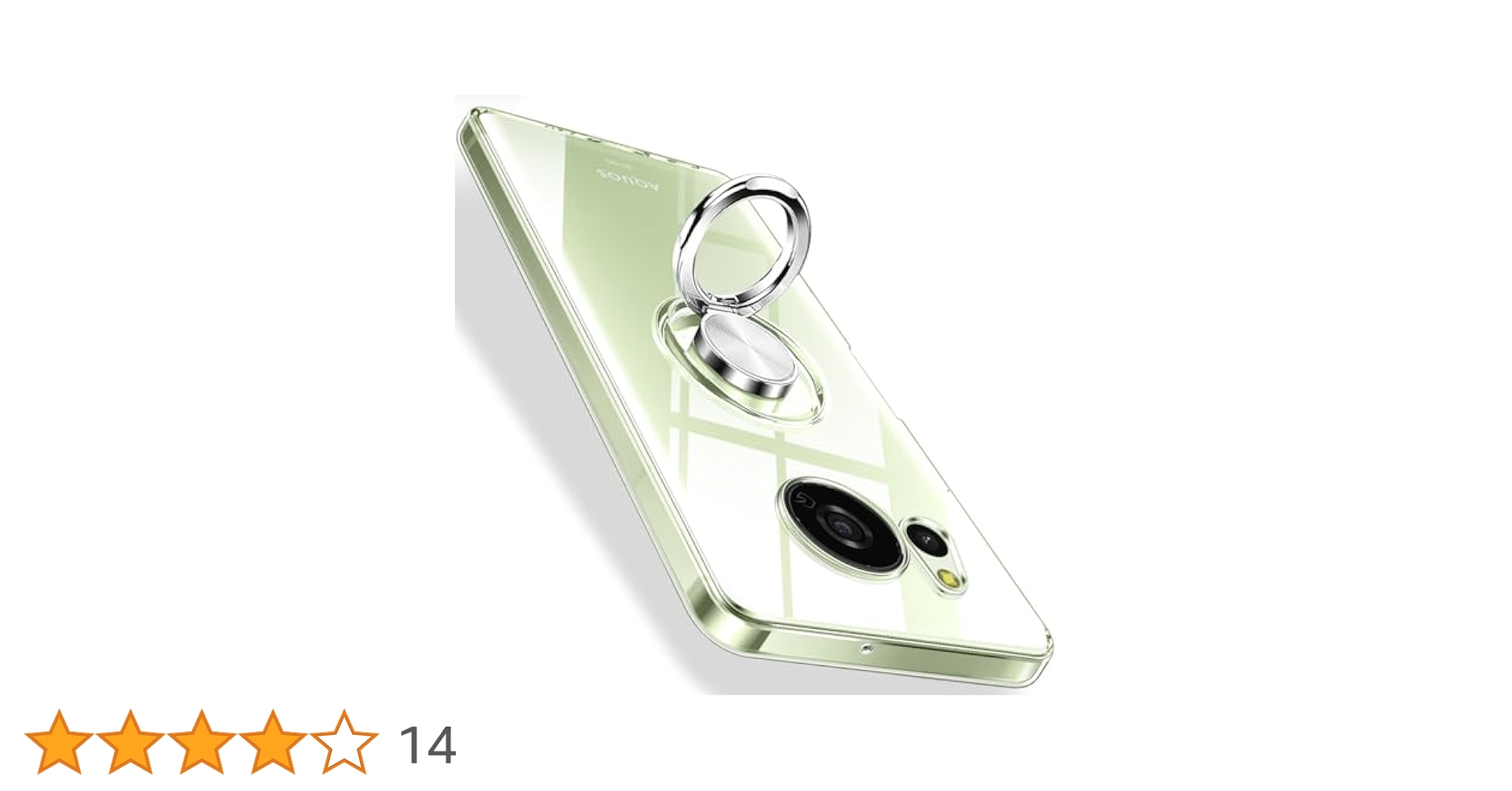 クリアケース8 楽天市場】AQUOS sense8 ケース クリア メタリック パープル