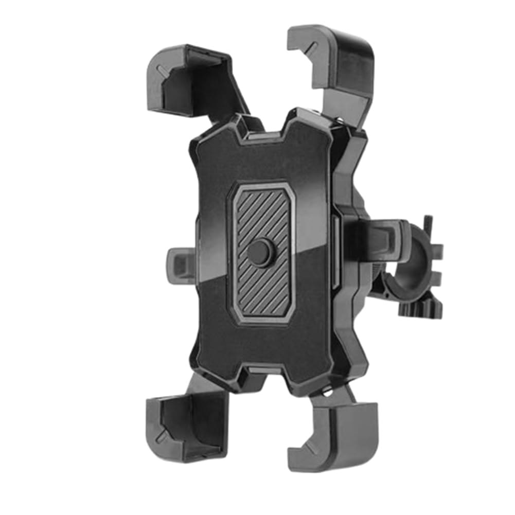 MKWGZPGW Motorcycle Phone Mount for CBR 600RR CBR600RR, Bike Holder, Handlebar Rearview Mirror Clip, 360° Rotating Portable Clip, Space Saving Clamp,Black-Rearview mirror version