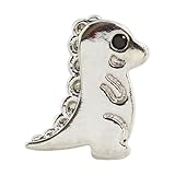 [ROQUE] ボディピアス 16G ぷちかいじゅう ストレートバーベル(1個売り) 16G シルバー