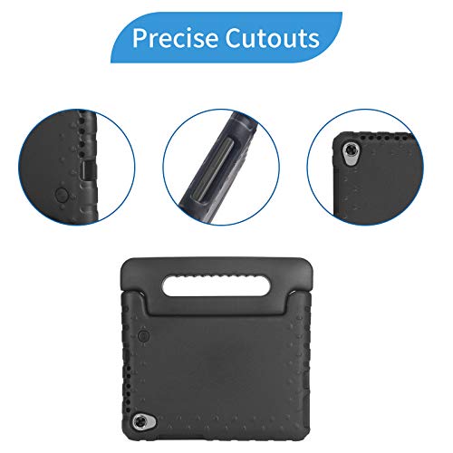 I-Original Kids Case For Lenovo Tab M8 Gen 3 2022 Tablet, Lenovo Tab M8 Hd Lte 2021/Tab M8 Hd/Smart Tab M8/Tab M8 Fhd 2019,Lightweight Shockproof Kid-Proof Case For M8 8.0 Inch Tablet - Black #TOP4