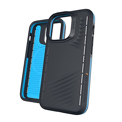 ZAGG Gear 4 Vancouver Snap D30 – Coque de Protection pour iPhone 13 Pro, 5G, résistante aux Chocs, Recharge sans Fil, MagSafe (Noir)