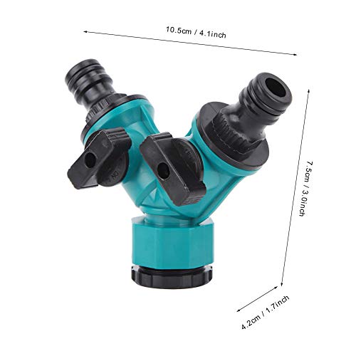 Conector de Mangueira de Jardim, Válvula de Desligamento de água Liga/desliga Durável 1/2 Polegadas