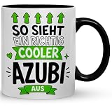 Tasse Azubi – Cooler Azubi – Geschenk Ausbildungsbeginn Azubi Geschenkidee Tasse Ausbildung Kaffeebecher ...