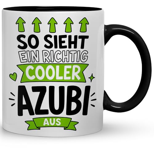 Tasse Azubi &ndash; Cooler Azubi &ndash; Geschenk Ausbildungsbeginn Azubi Geschenkidee Tasse Ausbildung Kaffeebecher