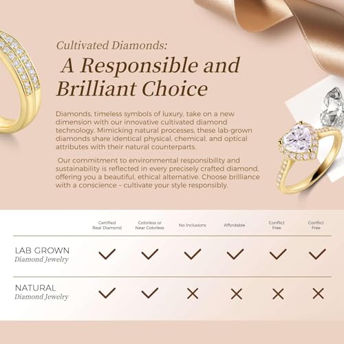 Real Diamond Rings for Women, Twisted Gold Diamond Wedding Bands for Her, 18K Gold Plated S925 Promise Diamond Rings, Yellow Gold Anniversary Rings, Half Eternity Ring Stackble Rings4