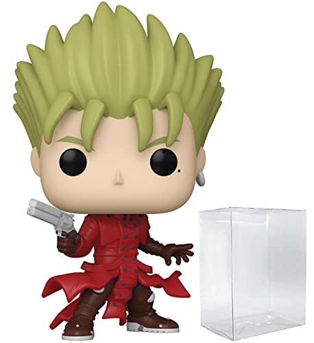 POP Anime: Trigun - VASH The Stampede Funko Figura de vinilo (incluye funda protectora de caja compatible), multicolor, 3.75 pulgadas