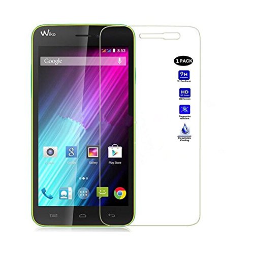 HQ-CLOUD® Film Vitre Verre Trempé de Protection d'écran pour WIKO View XL (Non Compatible avec View) - Transparent