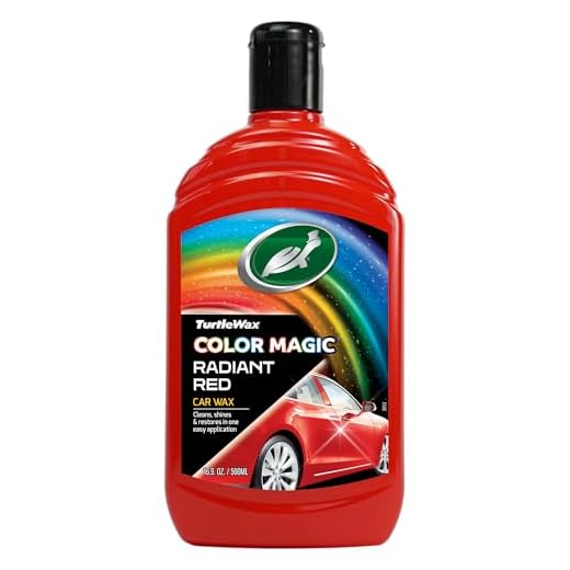 Turtle Wax 52711 Färg magisk polering och målning 500 ml röd