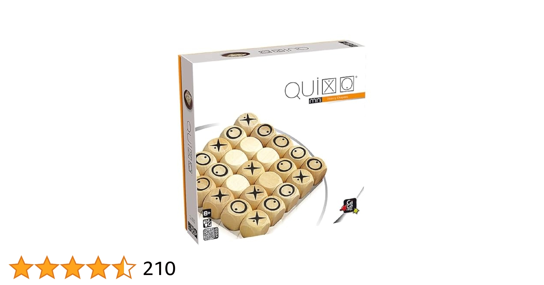 Gigamic クアルト Quixo クイキシオ [1つのサイコロが含ま] [並行輸入品] Gigamic クアルト Quixo クイキシオ [1つのサイコロが含ま