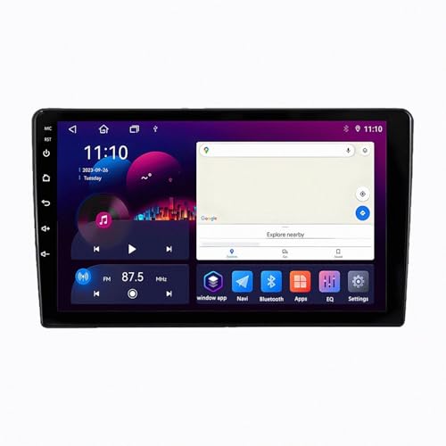 Viaja conectado con la radio multimedia 2 DIN para Hyundai Azera Grandeur con Bluetooth y Siri