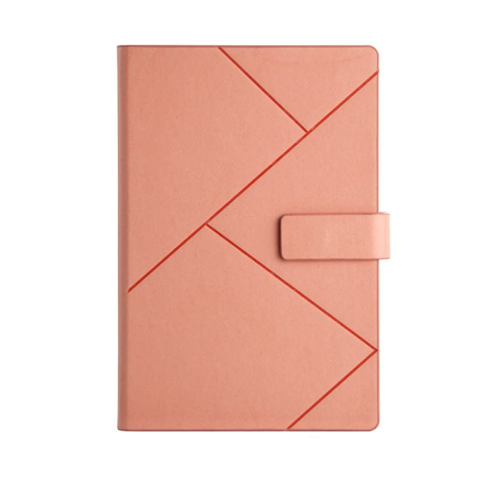 A5 B5 Travelers Business Notizblöcke Leder Journals Notizbuch für Mädchen Journal,Pink,B5