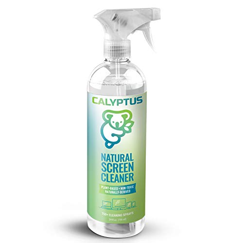 Calyptus TV Screen Cleaner Kit | 24 Ounces - 2,250 Sprays - 50% More | Super Effective, Zero Streaks, Plant Based | American Made | Safe for Cleaning Digital Screens, Smart Phone, Tablet, Laptop - Thumbnail 2