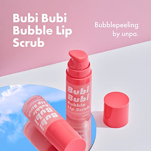 Unpa Bubi Bubi Bubble Lip Scrubs Exfoliator & Moisturizer | Lip Brightening For Dark Lips And Smokers | Lip Repair For Dry Cracked Lips | Korean Lip Care Therapy | Lip Care Products For Lip Hydration #TOP1