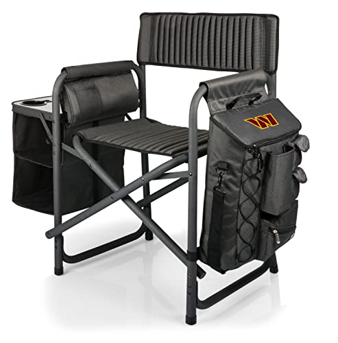 Image of Picnic TIME NFL Unisex-Adult NFL Fusion Camping Chair with Side Table and Soft Cooler, Beach Chair for Adults, Lawn Chair