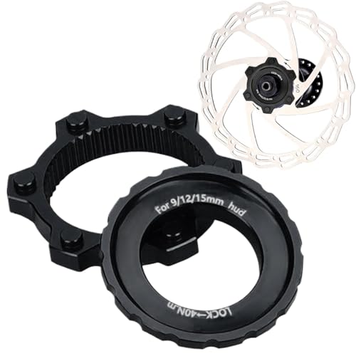 Adaptador Centerlock A 6 Pernos | Bicicletas Center Lock - Pastillas Frenos Bicicleta para Senderismo Deportes Aire Libre Ejercicio