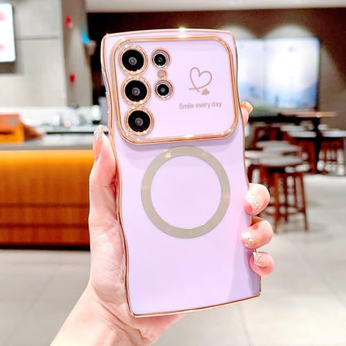Coque TPU souple Samsung S24 Plus violette idéale pour le quotidien