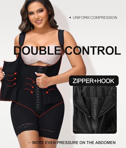 M MYODRESS Fajas Colombianas Moldeadoras Shapewear Tummy Control Faja Body Shaper Postpartum Post Surgery Compression Garment2