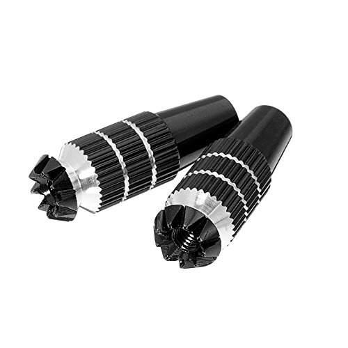 VIDOO 2PCS M4 Aluminum Transmitter Stick Rocker for JR Propo-Black