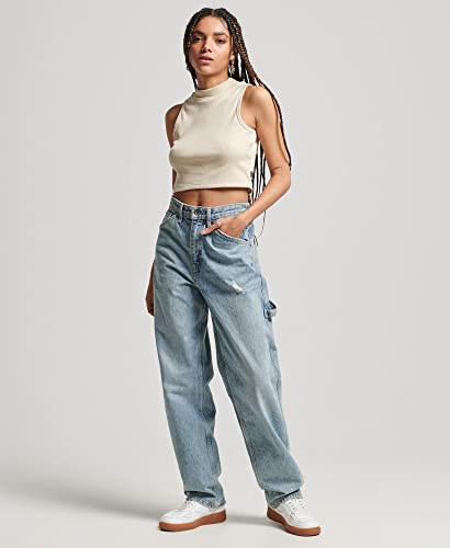 Débardeur court à col montant femme Superdry - vue 5