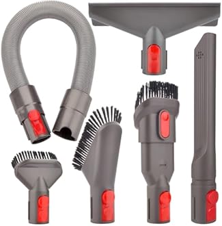 Attachments Kit for Dyson V15 V15s V9 V8 V11 V12 V10 V7 Gen5 Cordless Vacuum Cleaner,Compatible with Detect/Absolute/Outsize/Slim Accessories Replacement Brush Parts