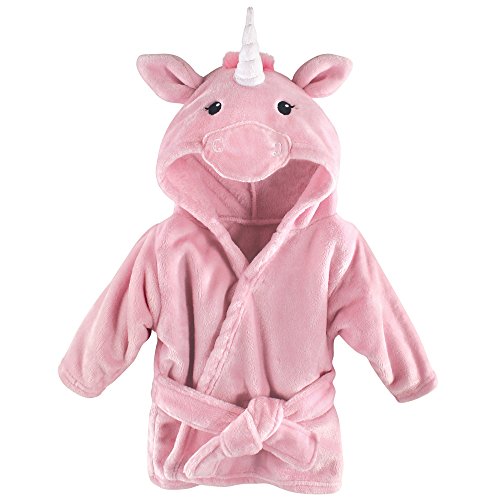 Image of Hudson Baby Unisex Baby Plush Animal Face Bathrobe