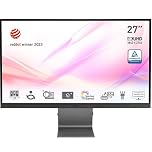 MSI Modern MD271UL 27" Widescreen IPS LED Black Monitor (3840x2160/4ms/HDMI/DisplayPort/USB-C/4K)