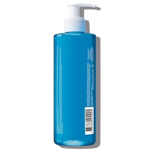 La Roche Posay Effaclar Schäumendes Reinigungsgel für zu Akne neigende, fettige Haut, Reinigt und beruhigt, Mit Phylobioma und Zink, 400 ml