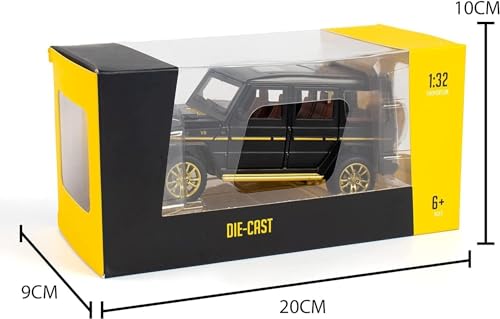 Image of SPITEN 1:32 Scale Exclusive Alloy Metal Pull Back Die-Cast Car Scale Model With Sound Light Mini Auto Toy For Kids Metal Model Toy Car With Sound And Light (Amg G63), Multicolor