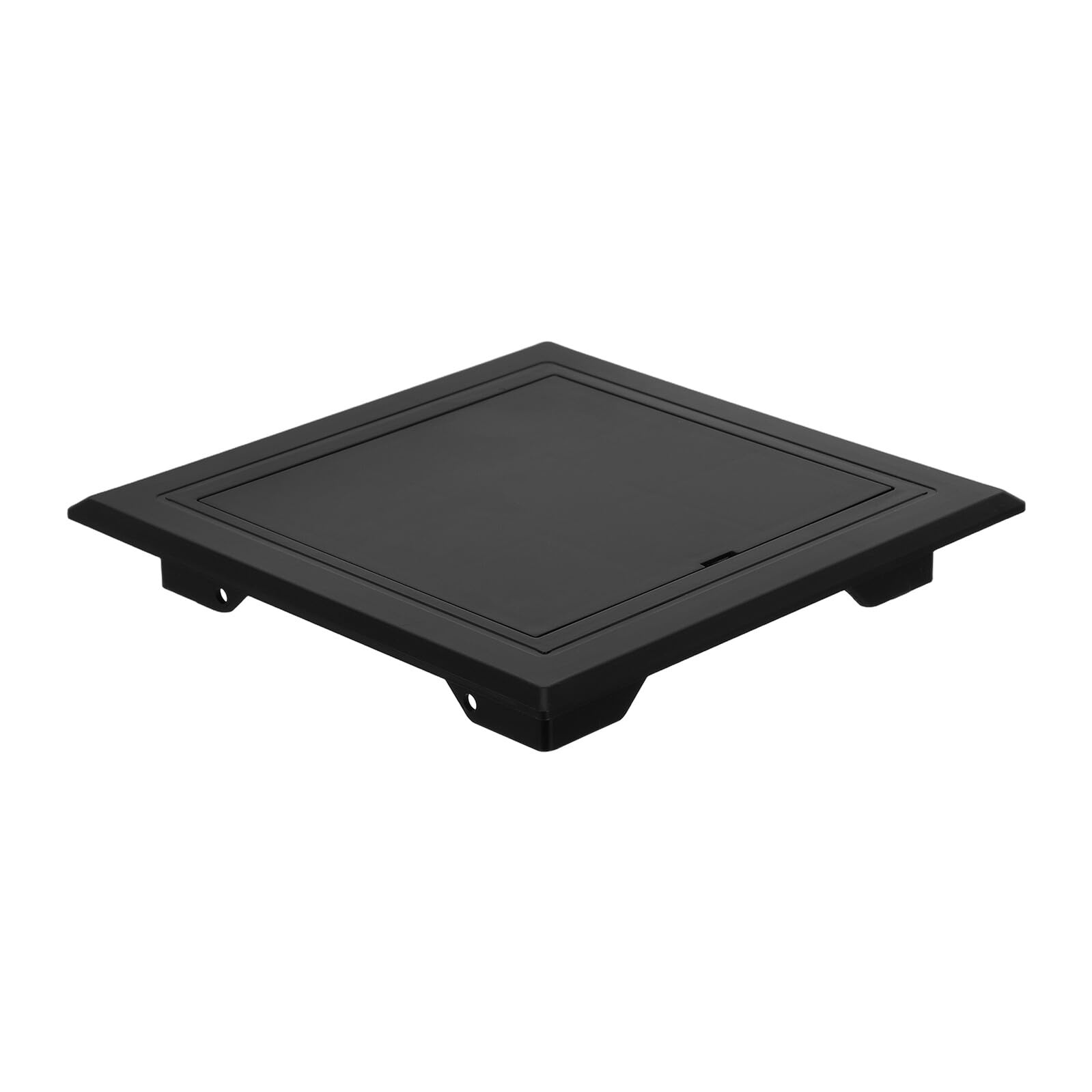 Panel de acceso desmontable de plástico ABS negro 130x130 mm TEHAUX para techos