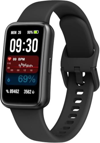 VMQIPNS Fitness Tracker,Smart Watch with 24/7 Heart Rate Blood Oxygen Sleep Monitor,1.47" HD Touchsreen with Step & Calorie Counter 100+ Sport Modes Health Activity Trackers for Men and Women (Black)