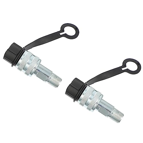 Raccord huile femelle Alipis pour système hydraulique standard en lot de 2 pièces