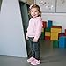 STQ KIDS Toddler Girl Shoes Wide Toe Box Barefoot Shoes Fashion Baby Sneakers Lightweight Zero Drop First Walking Tennis Running Shoe Preschool Daycare Water Pink Infant Size 4