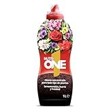 Nutri 1 One Abono líquido concentrado para todo tipo de Plantas y Flores, Fertilizante Premium con ingredientes naturales y resultados visibles en 7 días,