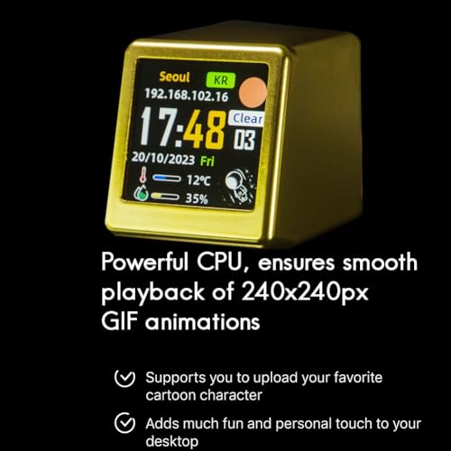 Reloj digital con termómetro y humedad para regular tu habitación 4