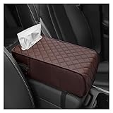 💦 【Perfektes Design】 Exklusives Autologo, das die einzigartige Qualität des Autos hervorhebt, schön und einfach, und das die Armlehnenbox frei von Kratzern, Schmutz und Staub hält. Hält sie sauber wie neu, macht sie einzigartig und verleiht dem Innenraum des Autos Eleganz; es steigert den Luxus des Autos.