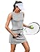 WIHOLL Summer Clothes for Women 2025 Trendy Petite Lonuge Sets Cute Back to School Outfits for Teen Girls Fashion Comfy Uniform Skirts Spring Fall Active Wear High School College Outfits Light Grey L