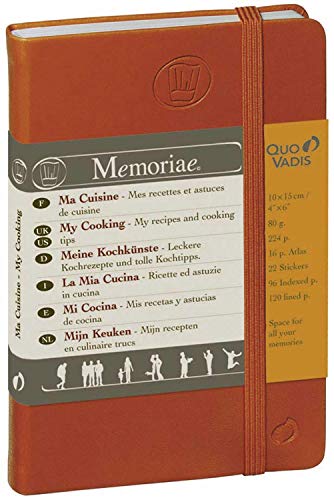 Télécharger Quo Vadis Memoriae MA CUISINE avec élastique 10x15cm Cuisine Francais PDF