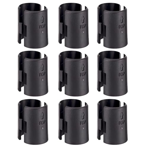 Image of Wire Shelf Clips,18-Packs Wire Shelving Shelf Lock Clips for 1 inch Post- Shelving Sleeves,Fits with Thunder Group,Alera,Honey Can Do,Eagle,Regency,Metro & More