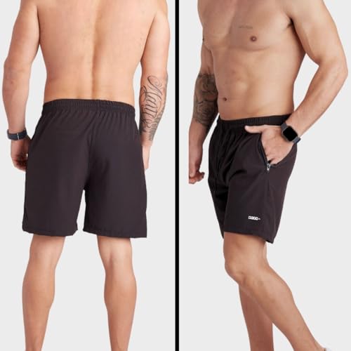 Kit Camiseta Masculina De Treino Básica Dagg + Bermuda Masculina Esportiva Dagg Academia Caminhada (