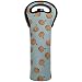 Produktbild BUXI Printing Red Wine Bag,Knoblauch-Wiederverwendbare Dauerhafte Geschenk-Wein-Flaschen-Taschen Für Küchen-Hauptdekor 15x38cm