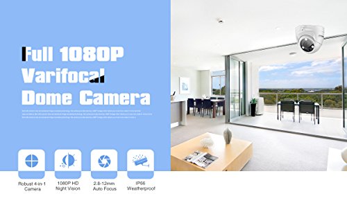 ANNKE Varifocale Telecamera 1080P Videocamera