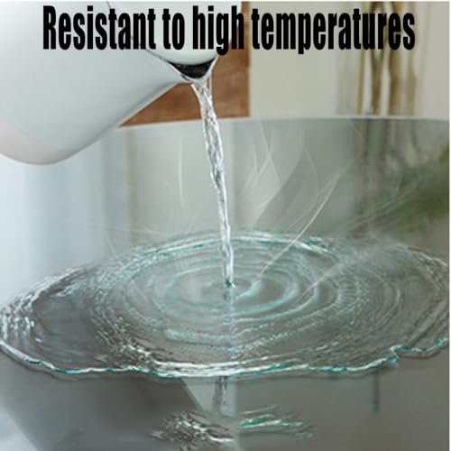 Verre trempé rond 52 cm pour sublimer votre table basse de café et repas
