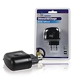 Informática y Multimedia HQ P.Sup.USB401 - Cargador (Interior, Cámara Digital, GPS, Teléfono móvil, MP3, MP4, PDA, Corriente alterna, Negro, Poder, 100-240V)