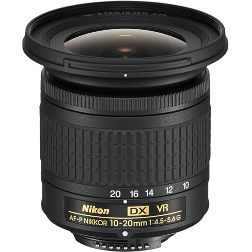 Nikon Objectif Zoom ultra-grand angle AF-P DX Nikkor 10-20 mm f/4.5-5.6G VR