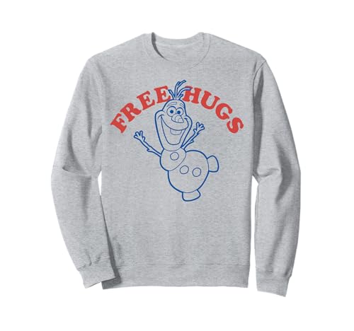 Disney Frozen Olaf Free Hugs Outline Sweatshirt