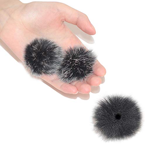 Professional Lapel Headset Windscreen Foam Cover Set, Compatible With Mini Microphone Covers (12 Piece) #TOP2