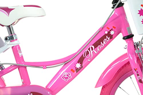 Bicyclette roses vélo enfant fille pour apprendre sans peur - 5
