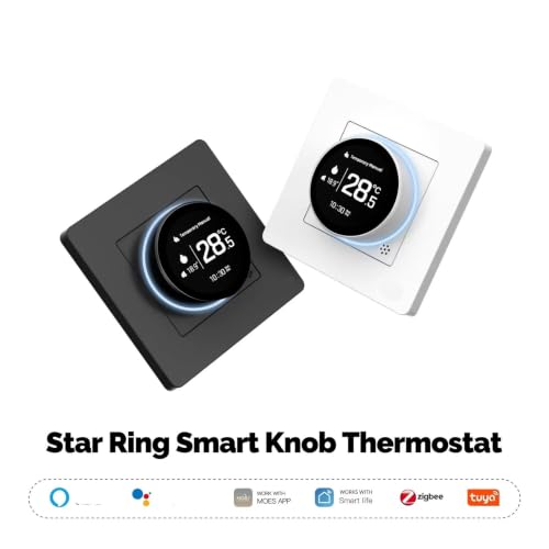 Thermostat intelligent ZigBee Tuya commande vocale et programmation chauffage - 6