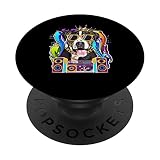 Greater Swiss Mountain Dog Hip Hop, musique rap des années 90 PopSockets PopGrip Interchangeable