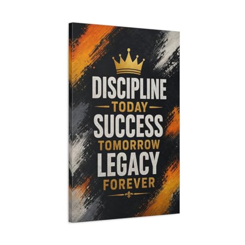 Toile motivationnelle pour briser la monotonie d'un bureau avec de l'art abstrait moderne